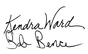 Kendra Ward & Bob Bence Signatures
