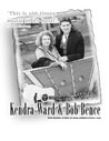 Kendra Ward and Bob Bence black and white poster